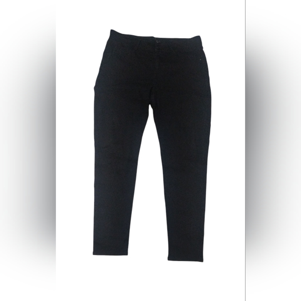 Seven Curvy Jeans Womens  Black Cotton High Rise Curvy SZ 14